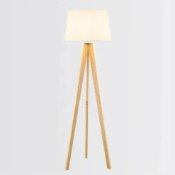 Poppy Tripod Floor Lamp - Natural -Outdoor Lights Store 12816482 5054833200649462