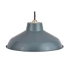 Retro Metal Easy Fit Pendant Light Shade - Blue -Outdoor Lights Store 12819602 3924831916714970
