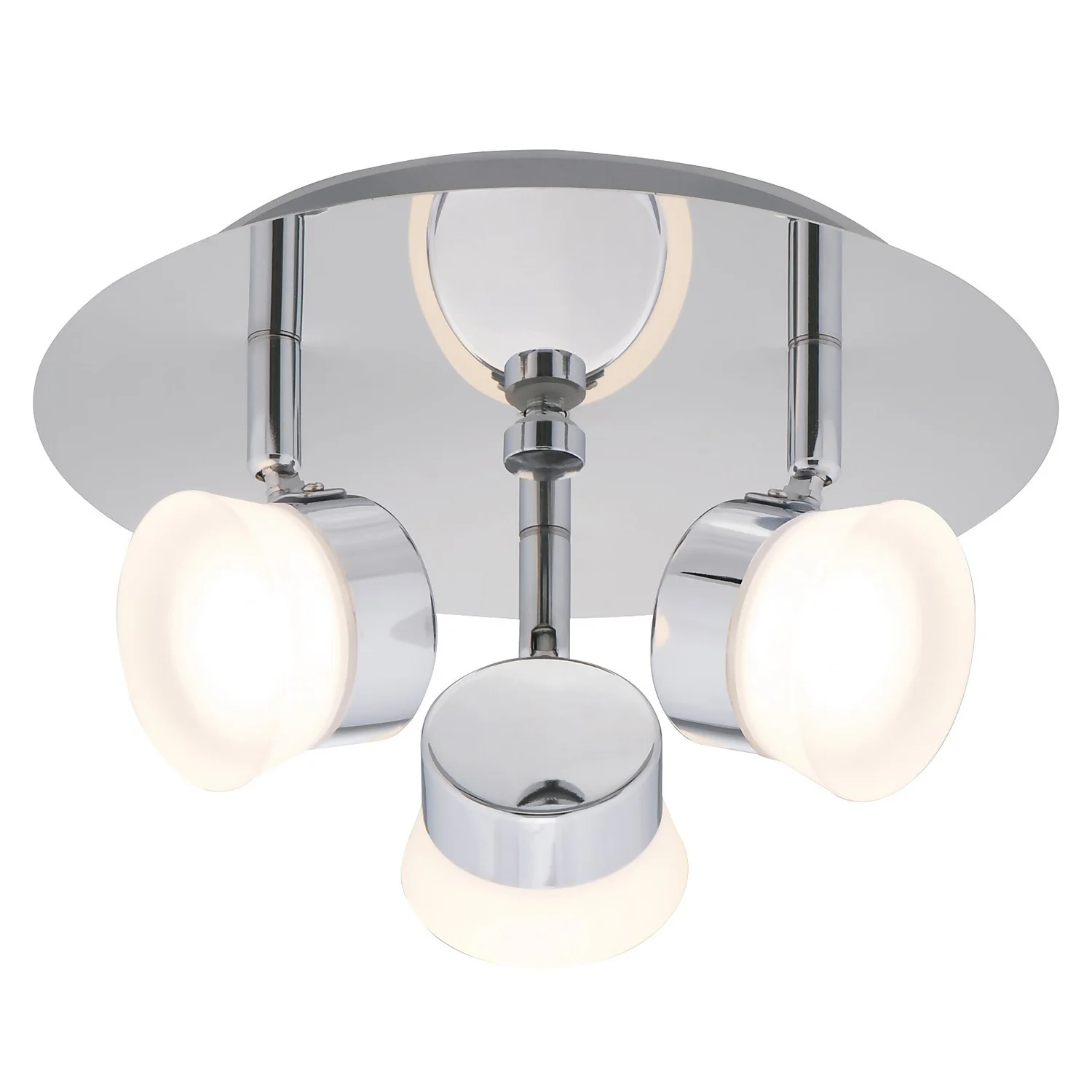 Paisley LED Bathroom Round Plate Spotlight - 3 X 4.5W 5 Paisley LED Bathroom Round Plate Spotlight - 3 X 4.5W - Image 3