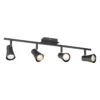 Swansea 4 Lamp Spotlight Bar - Black Nickel 1 Swansea 4 Lamp Spotlight Bar - Black Nickel -Outdoor Lights Store 12828398 2024843436451609