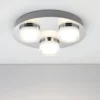 Amalfi 3 Plate LED Flush - Chrome 2 Amalfi 3 Plate LED Flush - Chrome -Outdoor Lights Store 12831933 1864832981711874