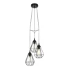 Eglo Tarbes 3 Light Cluster Pendant Light - Black -Outdoor Lights Store 12836712 1294831940578851