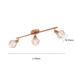 Eglo Zapata Triple Spotlight - Copper 9 Eglo Zapata Triple Spotlight - Copper -Outdoor Lights Store 12836886 1814833170666517