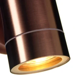 Lutec Rado Up & Down Outdoor Wall Light - Copper -Outdoor Lights Store 12840510 6864952869520127