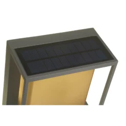 Lutec Curtis Solar LED Outdoor Wall Light With PIR Motion Sensor -Outdoor Lights Store 12840750 1444833192272463