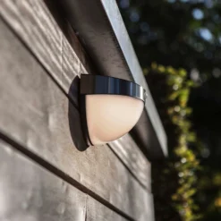 Lutec Bubble Solar LED Outdoor Wall Light With PIR Motion Sensor -Outdoor Lights Store 12840752 8924952869514847