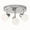 Rhea 3 Lamp Spotlight Plate - Polished Chrome -Outdoor Lights Store 12882213 1734843517625738