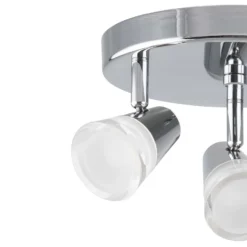 Rhea 3 Lamp Spotlight Plate - Polished Chrome -Outdoor Lights Store 12882213 1904843517672721