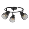 Emily 3 Lamp Spotlight Ring - Black -Outdoor Lights Store 12882228 9024843519844433
