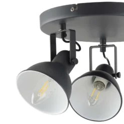 Alfie 3 Lamp Spotlight Plate - Grey -Outdoor Lights Store 12882231 7164843519964184