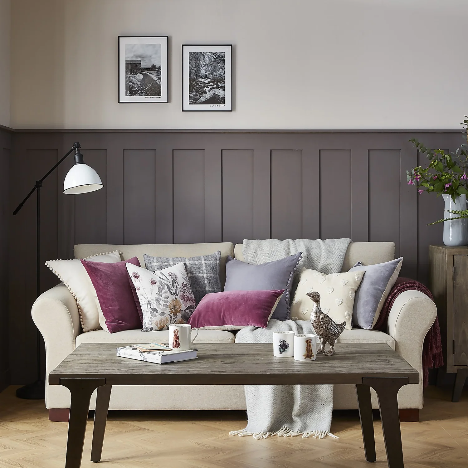 Country Living Farmhouse Floor Lamp - White 4 Country Living Farmhouse Floor Lamp - White - Image 2