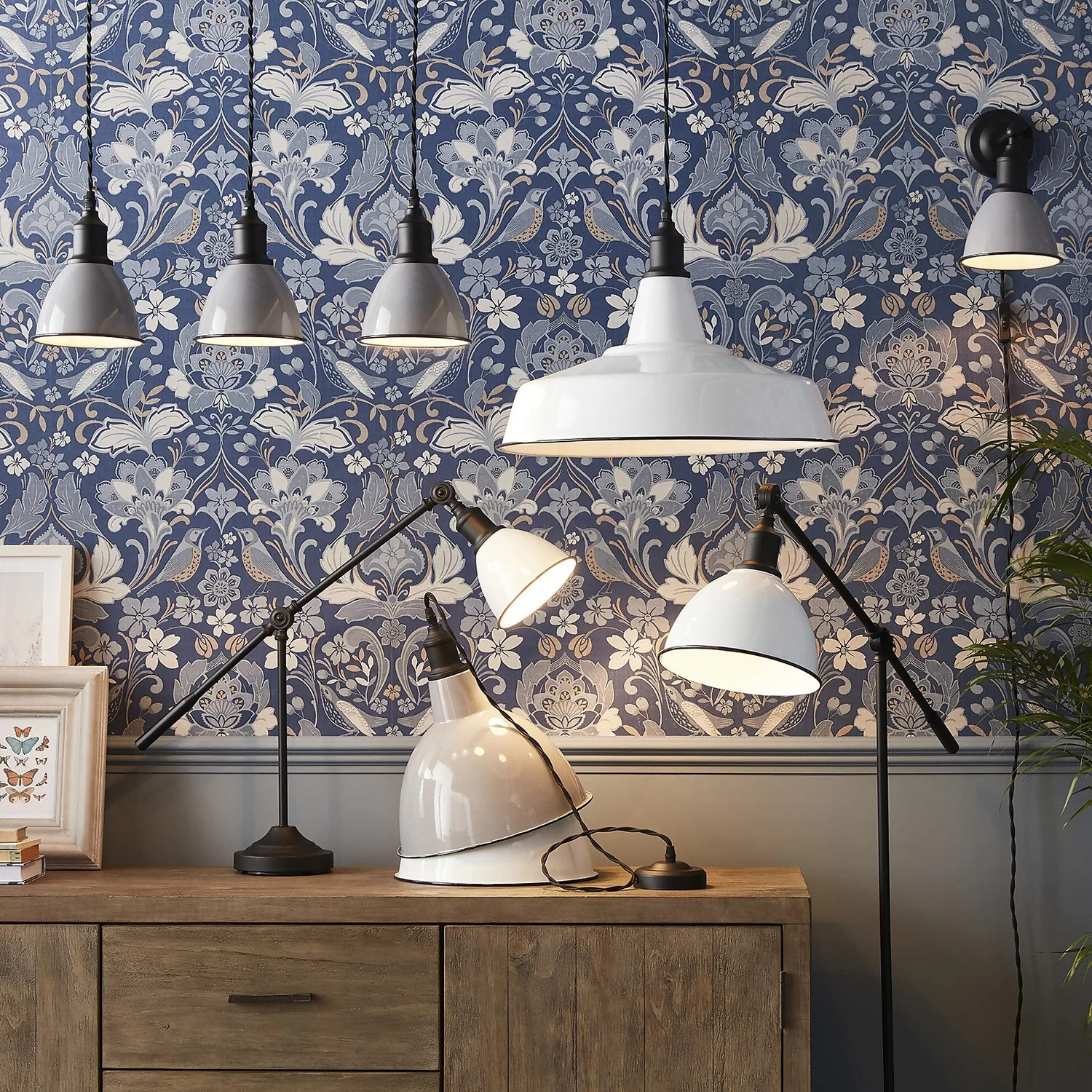 Country Living Farmhouse Floor Lamp - Grey 4 Country Living Farmhouse Floor Lamp - Grey - Image 2