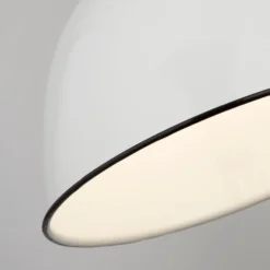 Country Living Farmhouse Dome Pendant Light - White - 31cm -Outdoor Lights Store 12882895 5684860936598008