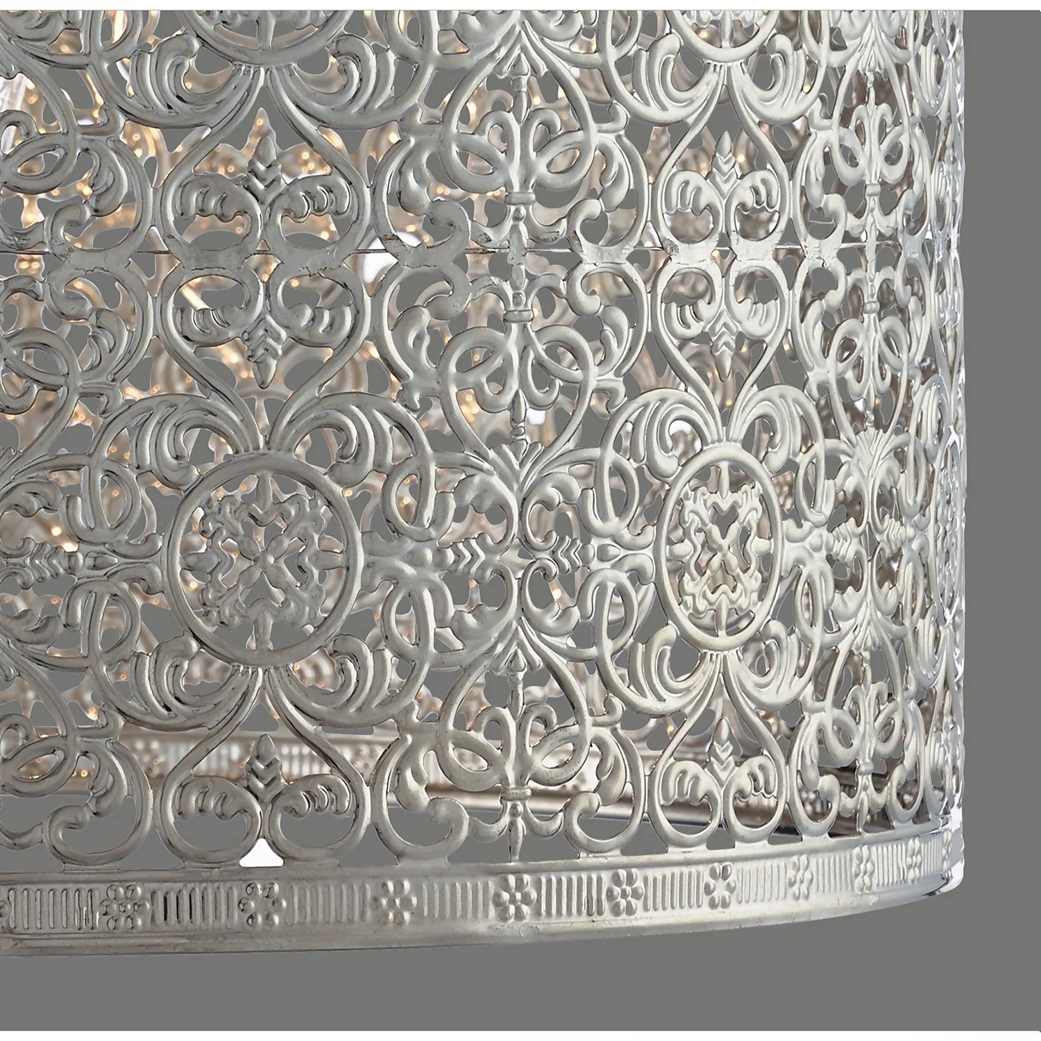 Vanessa Easy Fit Lamp Shade - Chrome 6 Vanessa Easy Fit Lamp Shade - Chrome - Image 4