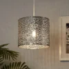 Vanessa Easy Fit Lamp Shade - Chrome 2 Vanessa Easy Fit Lamp Shade - Chrome -Outdoor Lights Store 12886908 9465007608022144