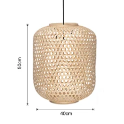 Reid Bamboo Easy Fit Shade -Outdoor Lights Store 12891605 7474860401926377