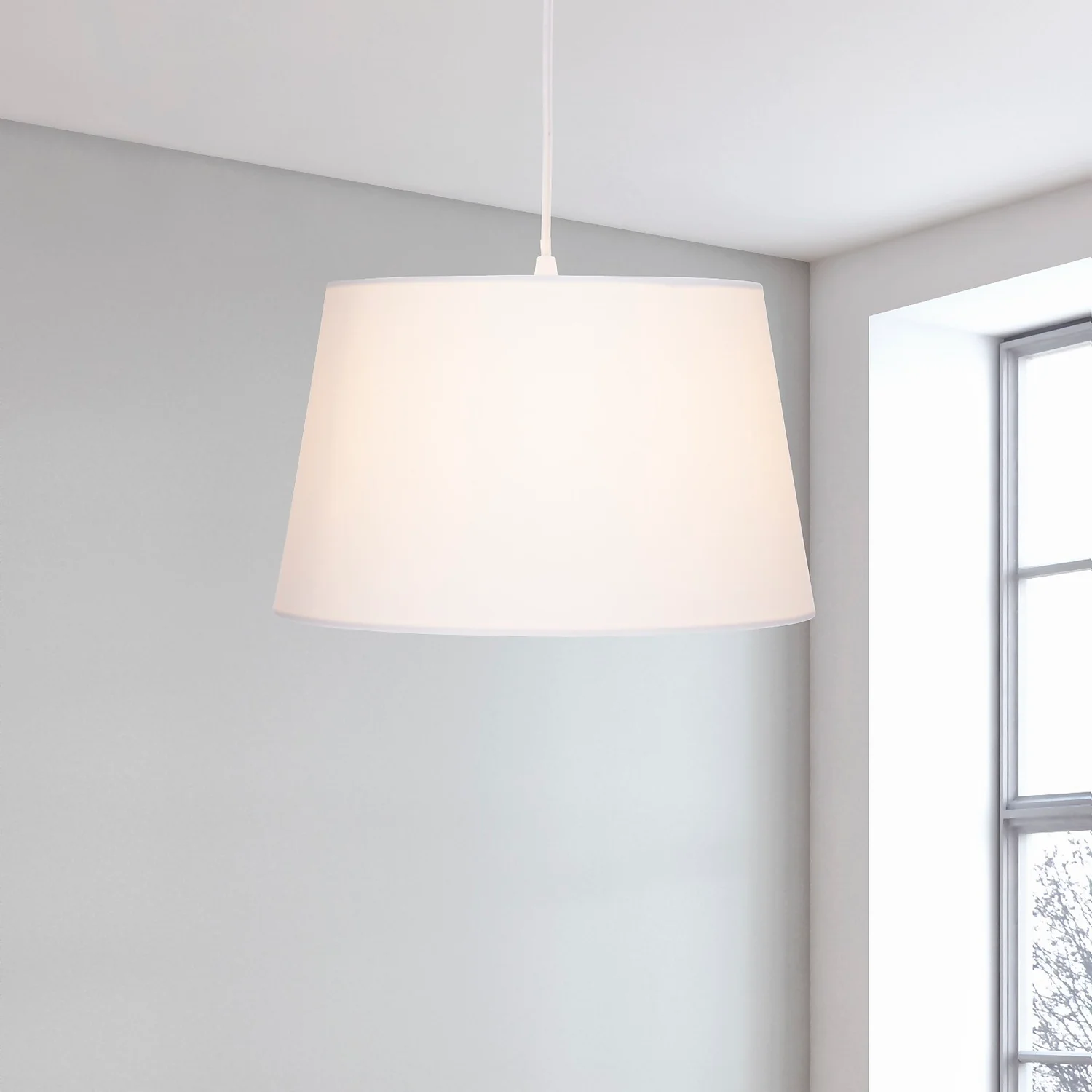 Clyde Natural Taper Shade - 30cm 3 Clyde Natural Taper Shade - 30cm