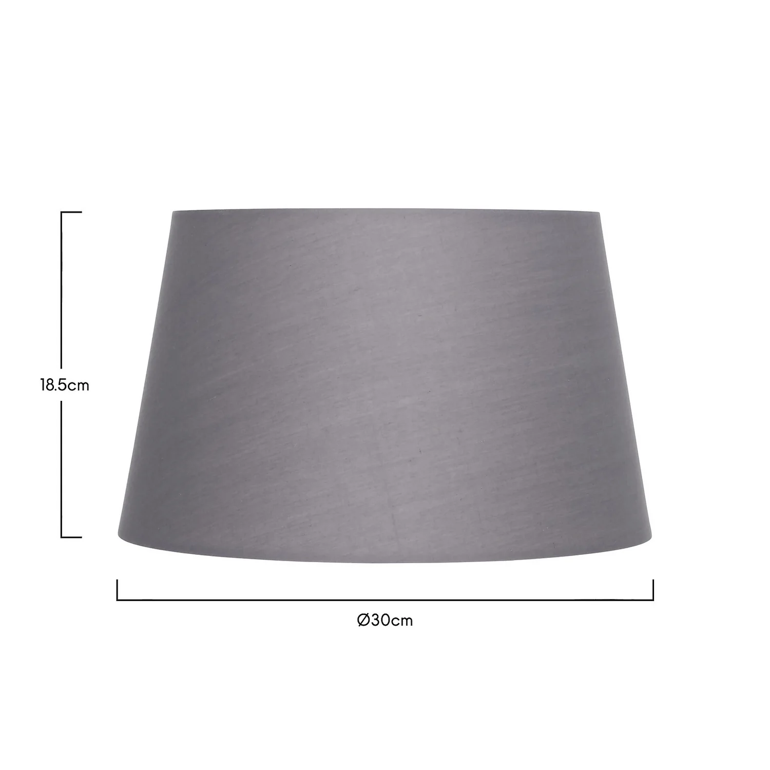 Clyde Charcoal Taper Shade - 30cm 6 Clyde Charcoal Taper Shade - 30cm - Image 4