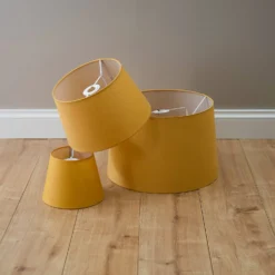 Clyde Ochre Taper Shade - 20cm 13 Clyde Ochre Taper Shade - 20cm -Outdoor Lights Store 13139368 6954920559331100