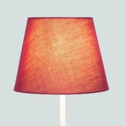 Clyde Plum Taper Shade - 20cm -Outdoor Lights Store 13139369 9474900551664587