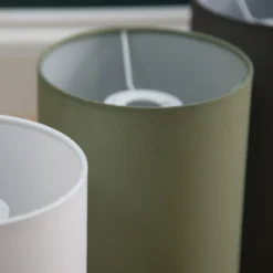 Clyde Sage Cylinder Shade - 16cm 16 Clyde Sage Cylinder Shade - 16cm -Outdoor Lights Store 13139380 1624944147982011