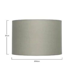 Clyde Sage Drum Shade - 30cm -Outdoor Lights Store 13139395 7854900552015512