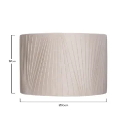 Raye Champagne Drum Pleated Silk Shade - 30cm 14 Raye Champagne Drum Pleated Silk Shade - 30cm -Outdoor Lights Store 13139396 1594900555354710
