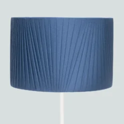 Raye Peacock Drum Pleated Silk Shade - 30cm -Outdoor Lights Store 13139399 1194900555802979