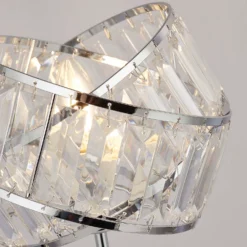 Dita 2 Band Chrome Table Lamp -Outdoor Lights Store 13157966 1334911166556244