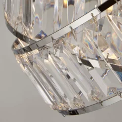 Dita 2 Band Chrome Floor Lamp -Outdoor Lights Store 13157967 8074911165017424