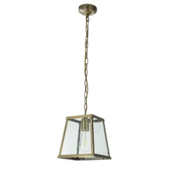 Bellevue 1 Light Industrial Pendant - Brass -Outdoor Lights Store 13157969 5694911164479458