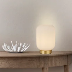 Pearl Frosted Table Lamp - White -Outdoor Lights Store 13177663 1624936591316913