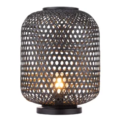 Reid Black Floor Lantern -Outdoor Lights Store 13191224 7044896452241966