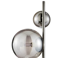 Orb II 3 Light Table Lamp - Black Chrome Smoke -Outdoor Lights Store 13208307 5614896913026837