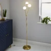 Orb 3 Light Floor Lamp - Brass & Opal 1 Orb 3 Light Floor Lamp - Brass & Opal -Outdoor Lights Store 13208308 1494896912940950