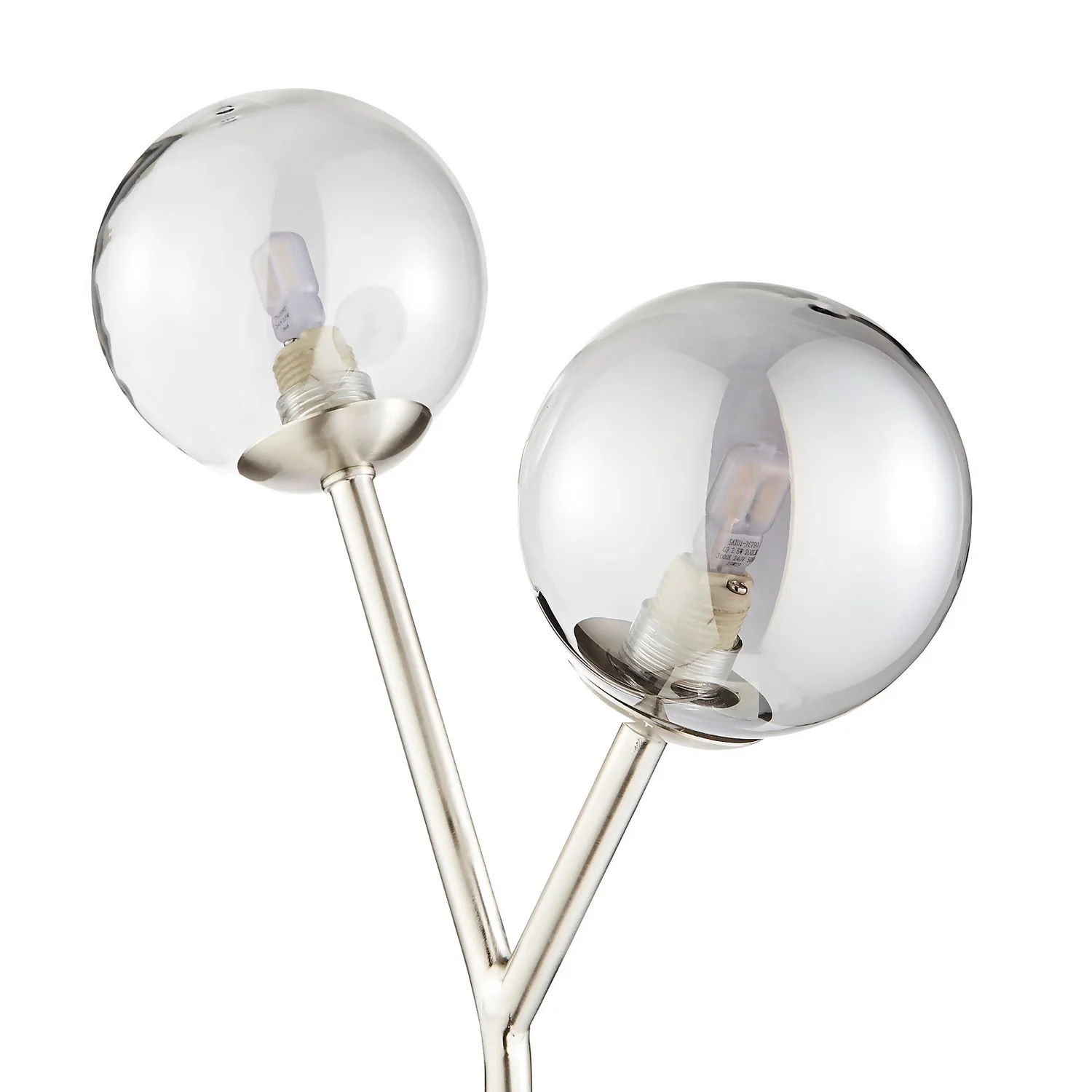Orb 2 Light Table Lamp - Nickel Smoke 6 Orb 2 Light Table Lamp - Nickel Smoke - Image 4