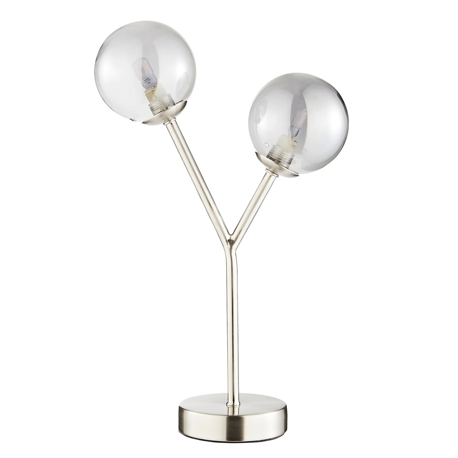 Orb 2 Light Table Lamp - Nickel Smoke 5 Orb 2 Light Table Lamp - Nickel Smoke - Image 3