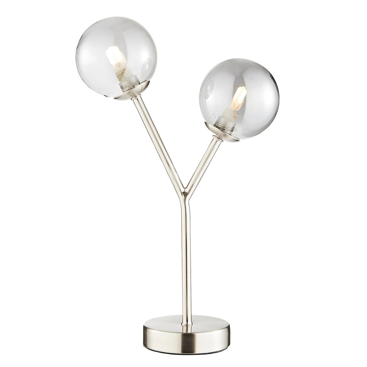 Orb 2 Light Table Lamp - Nickel Smoke 4 Orb 2 Light Table Lamp - Nickel Smoke - Image 2