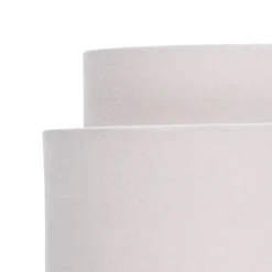 Finn Tier Drum Putty Linen Shade - 25cm -Outdoor Lights Store 13222467 1504901095927101