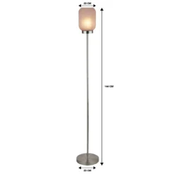 Pearl Frosted Floor Lamp - Rose 16 Pearl Frosted Floor Lamp - Rose -Outdoor Lights Store 13445400 5435042045848491