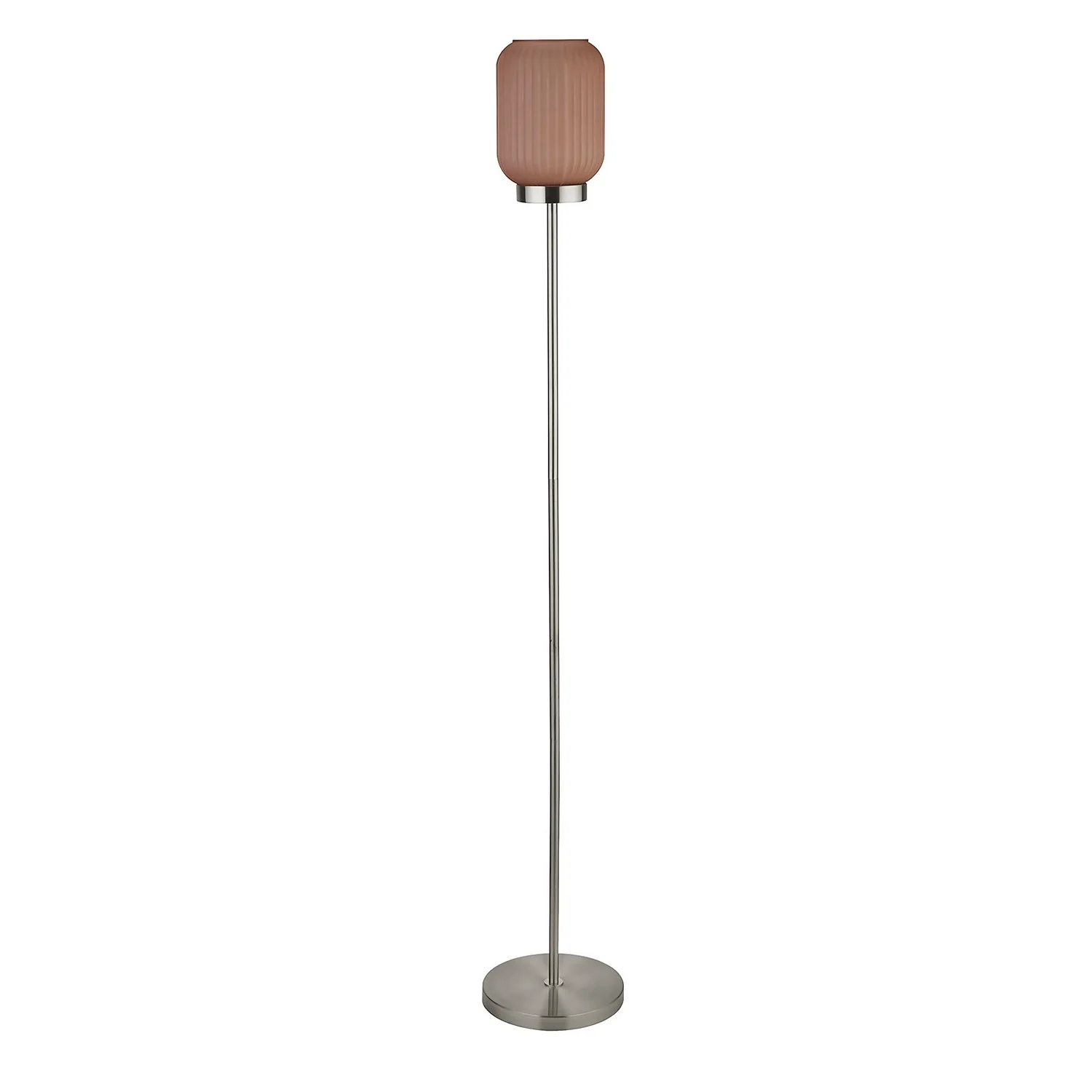 Pearl Frosted Floor Lamp - Rose 6 Pearl Frosted Floor Lamp - Rose - Image 4