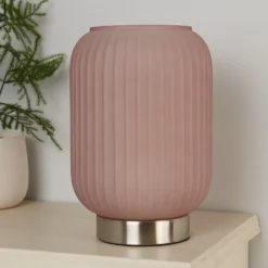 Pearl Frosted Table Lamp - Rose -Outdoor Lights Store 13445403 7315042045022156