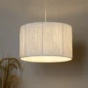 Raffia Easy Fit 35cm Shade - White -Outdoor Lights Store 13445409 1095007901833516