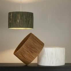 Raffia Easy Fit 35cm Shade - White 8 Raffia Easy Fit 35cm Shade - White -Outdoor Lights Store 13445409 7914956834826386