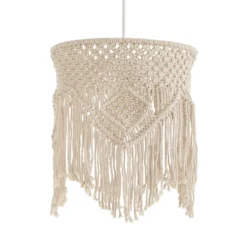 Macrame 35cm Easy Fit Light Shade -Outdoor Lights Store 13453781 1254915323635193