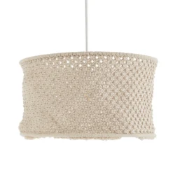 Macrame 44cm Easy Fit Light Shade -Outdoor Lights Store 13453785 9664915323867957