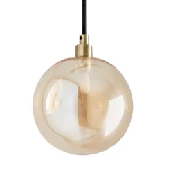 Shoreditch Three Light Diner Bar Light - Champagne & Brass -Outdoor Lights Store 13453786 8354915324532025