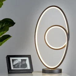 Sasha LED Table Lamp - Black -Outdoor Lights Store 13525834 1185009388994152