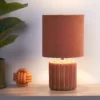 Phoebe Ceramic Table Lamp - Rust 2 Phoebe Ceramic Table Lamp - Rust -Outdoor Lights Store 13525839 7645020301272944