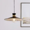 Balham Pendant Ceiling Light - Black & Brass -Outdoor Lights Store 13528466 2304976242283502